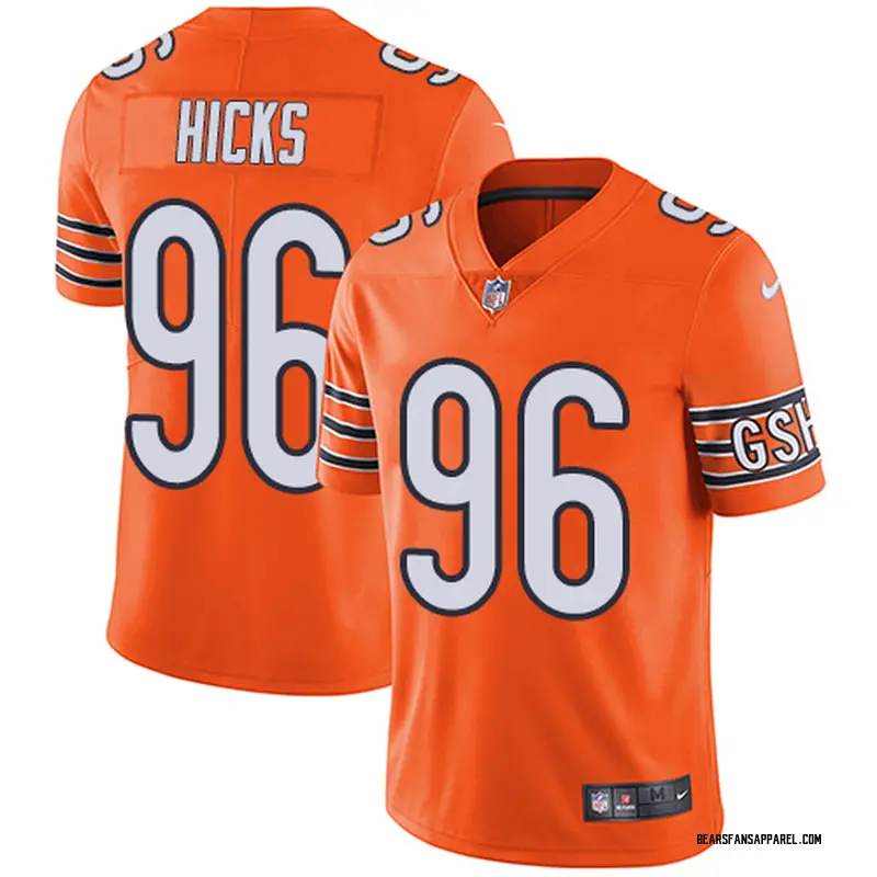 Youth Chicago Bears Akiem Hicks Orange 