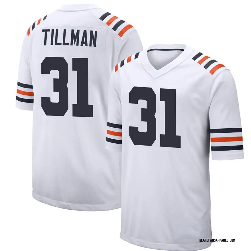Youth Chicago Bears Charles Tillman White Game Alternate Classic ...