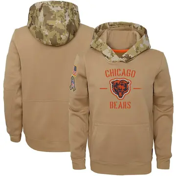 chicago bears salute to service hoodie sweatshirt